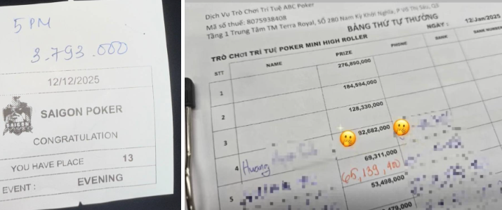 호치민 홀덤 토너먼트, 사이공포커 AtoZ 1편