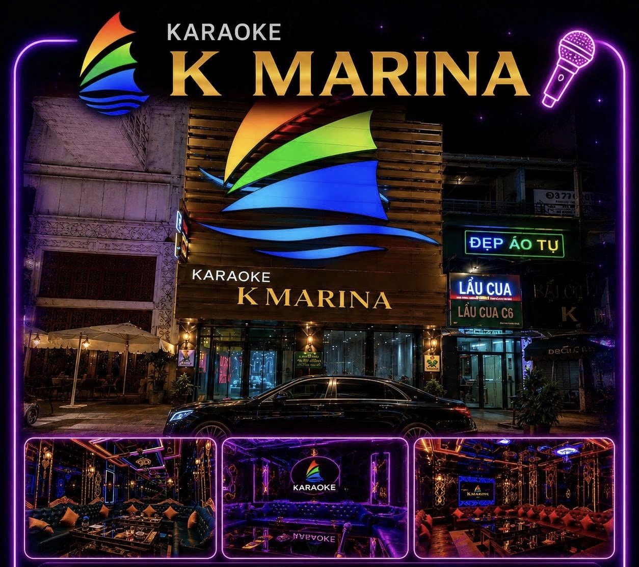 K.MARINA 호치민 가라오케 룸
